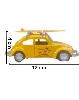 FUSCA METAL COM PRANCHA SURF